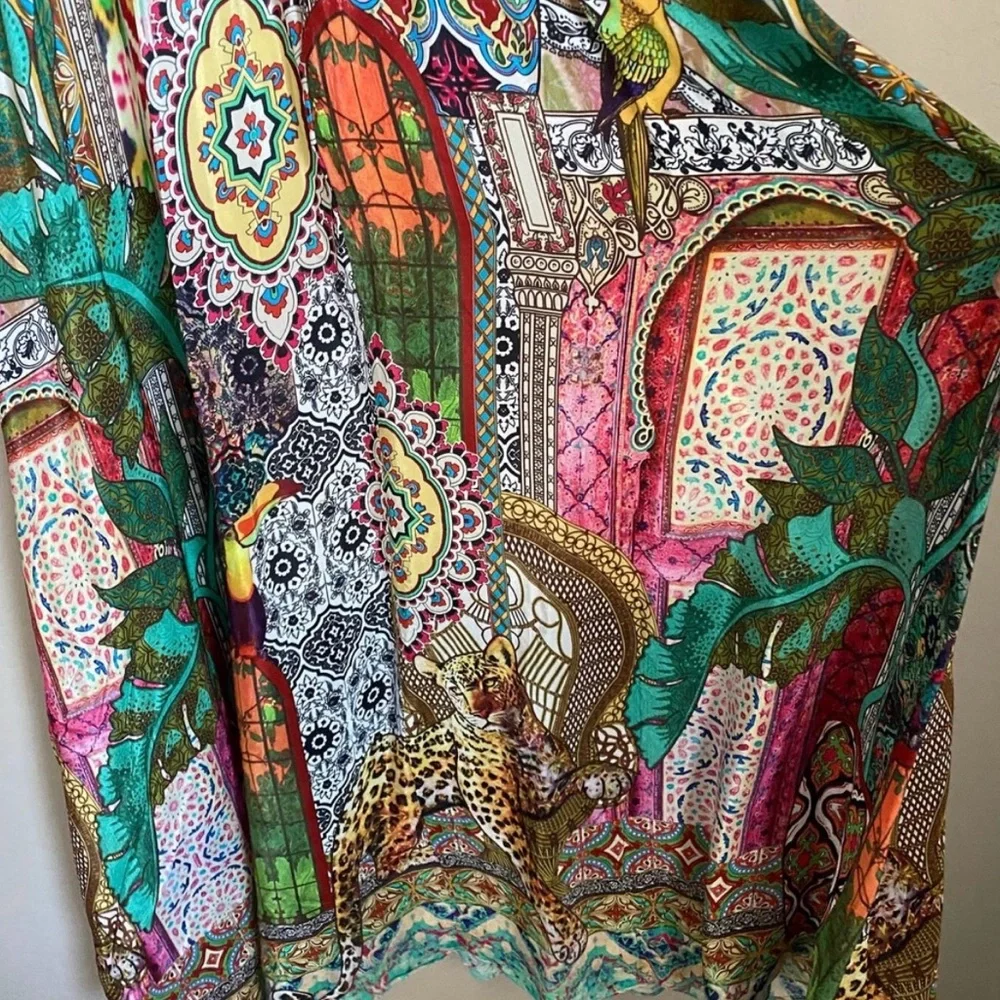 Farm Rio Gayatri Maxi Dress Size Small - Picture 4 of 7